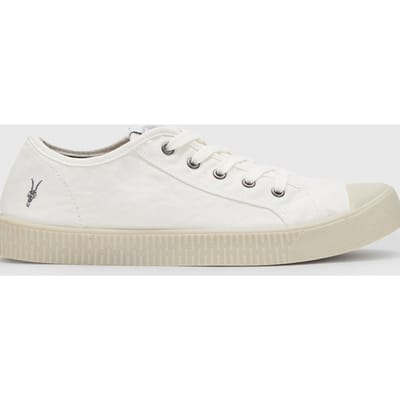 AllSaints Mem Low Top White Größe: 46 | Trainers Outlet | Herren | Weiß