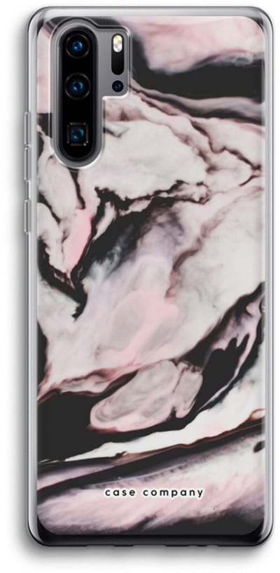 Case Company® - Hoesje geschikt voor Huawei P30 Pro hoesje - Roze stroom - Soft Cover Telefoonhoesje - Bescherming aan alle Kanten en Schermrand