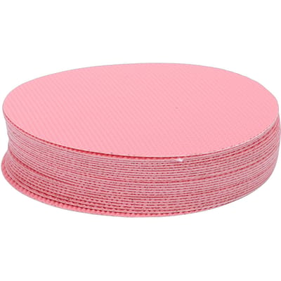 24 Stuks Anti-slip Douche Sticker PEVA Vloer Anti-slip Sticker voor Badkamer Badkuip Trappen roze