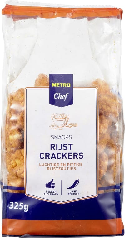 METRO Chef Rijstcrackers 325 gram