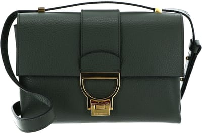 COCCINELLE Leren Schoudertas Arlettis Handbag Alga Donkergroen