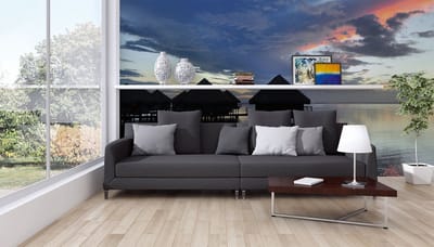Fotobehang Tahiti DD100145 A.S. Création XXL World Trip | 3D Fotobehang