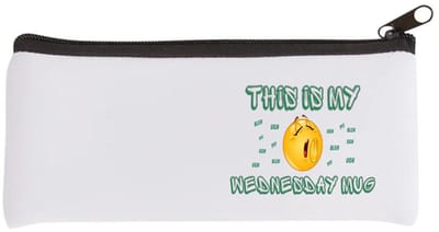 Akyol - this is my wednesday mug Etui - Koffie - iemand die houdt van koffie - kopje koffie - woensdag koffie - koffie liefhebbers - quote - verjaardagscadeau - cadeau - kado - gift - geschenk - verrassing - 20 bij 9 cm