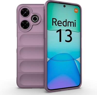Coverup Hoesje - Geschikt voor Xiaomi Redmi 13 / Poco M6 4G Hoesje - Coverup Hands-On Rugged Back Cover - Paars