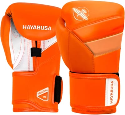 Hayabusa T3 Kids Bokshandschoenen Neon Oranje - 6 OZ