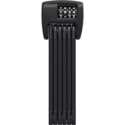 ABUS vouwslot Bordo 6000C met SH-slothouder - cijferslot van gehard staal - met 4-cijferige code - ABUS-Security Level 10 - lengte 90 cm