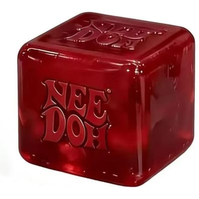 Nieuwe Needoh Nice Cube Suptid Knijp Speeltjes voor Sensorische Stimulatie, Creatieve Zachte En Niet-Plakkende Handknijp Speeltjes Cadeau bordeaux