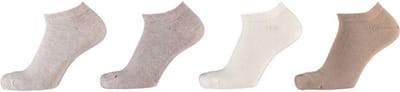 Apollo - 8-Pack - Bio Sneakersokken - Naadloos - Biologisch Katoen - Heren / Dames - beige - 35-38 - 158490000