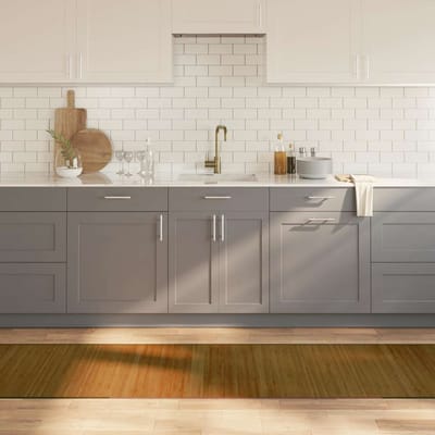 vidaXL - Vloerkleed - rechthoekig - 70x300 - cm - bamboe - bruin