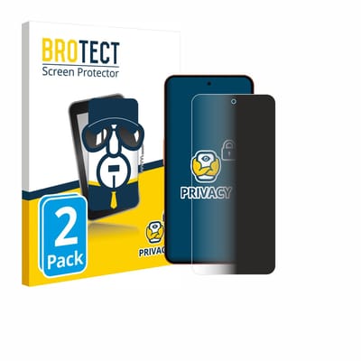 BROTECT - privacy screenprotector voor Nothing CMF Phone 2 Pro - Folie Beschermfolie Blauwlichtfilter 2 Stuks