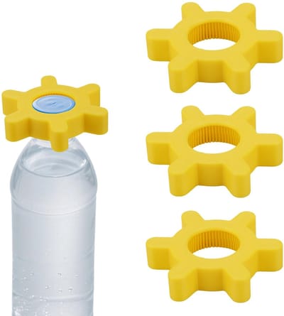 Dailygoods- Flessenopener Multifunctioneel - Waterflesopeners - Blikopeners - Voor Ouderen - 3 Stuks - ABS Materiaal - Flesopener