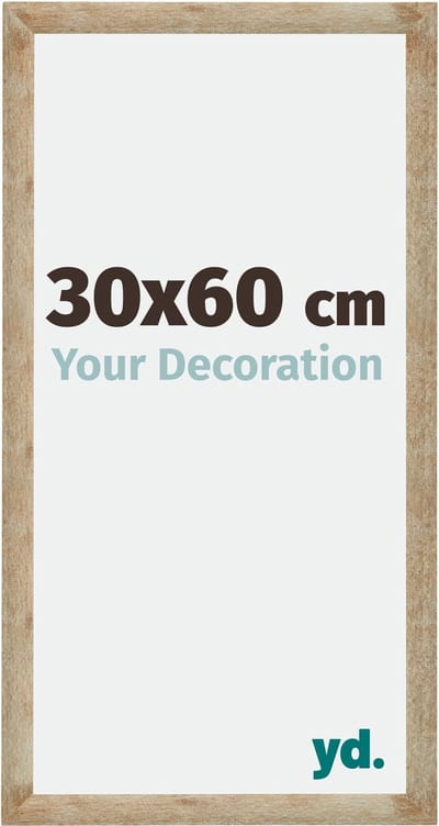 Your Decoration - Fotolijst 30x60 cm - MDF - Goud - Catania