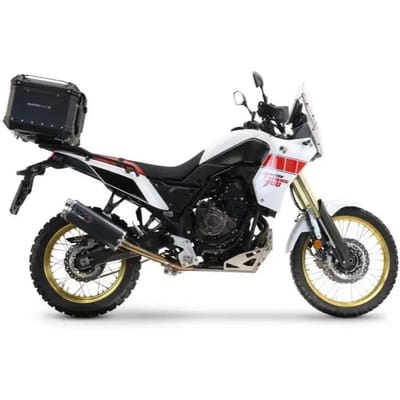 Top case motorfiets van aluminium met bagagedrager en specifieke plaat GPR Tech Yamaha Tenere 700 2019/2020 E4