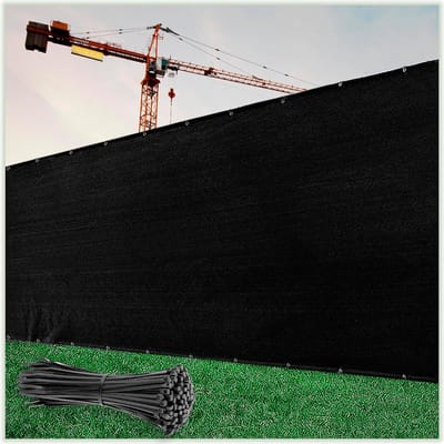 Hek Privacy Scherm - Tuinscherm Winddoek - Meer Privacy Creëren - Commerciële Kwaliteit 170 GSM - 6 x 37 Voet