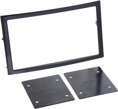 2-DIN Paneel geschikt voor Nissan 350Z (Z33) 2003-2005 - Kleur: zwart