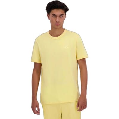 Le Coq Sportif Monochrome N°3 T-shirt Met Korte Mouwen Geel L Man