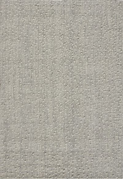 Acsento Santorini Itsy Bitsy Silver Vloerkleed - 200 x 290 cm - Grijs - Rechthoekig - Wol - Woonkamer, Slaapkamer - Gespikkeld - Modern, Scandinavisch