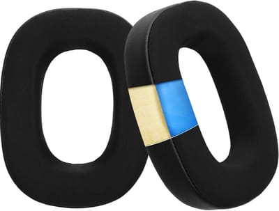 kwmobile 2x oorkussens voor koptelefoon - geschikt voor Bowers & Wilkins PX7 S2 / PX 8 - Earpads voor oortelefoon - In zwart