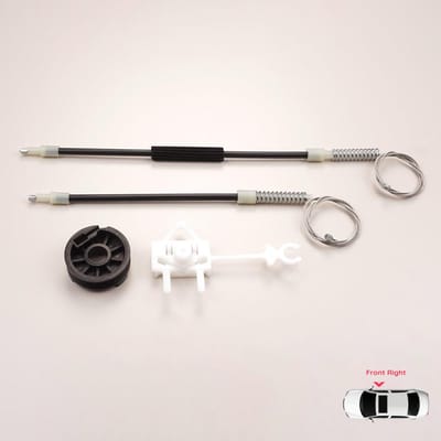 BWR798 Reparatieset raammechanisme voor rechtsvoor voor Fiat Albea Siena Palio MK1 171 172 178 1996-2016 4/5-deurs 46786202