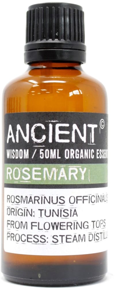 Biologische Etherische Olie Rozemarijn - 50ml - Essentiële Oliën - Aromatherapie - Essentiële Rozemarijn Olie