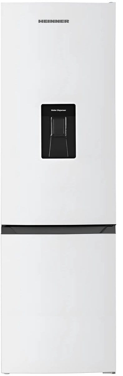 Heinner HC-HM260WDE++ Koel-vriescombinatie met Waterdispenser Wit 260 L – Vrijstaand – Instelbare Thermostaat – Omkeerbare Deur – 5 Jaar Garantie