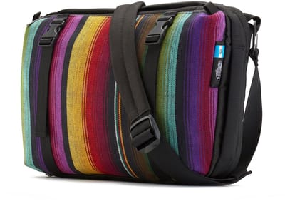 Ethnotek Somanya 13 Laptoptas - geschikt voor 13 inch MacBooks - Comfortabele schouderband