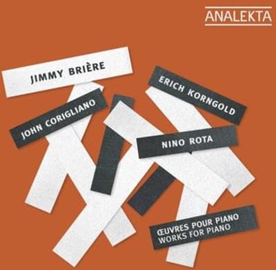 Jimmy Briere - Works For Piano (CD)