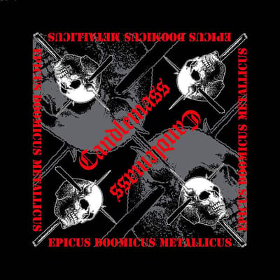 Candlemass - Epicus Doomicus Metallicus Bandana - Zwart