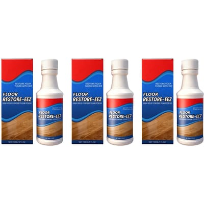 3 pièces Cire pour Parquet Redonne la Brillance Réduit les Rayures Utilisation Facile Soin Doux Cire pour Parquet pour la Maison Brillance Longue Durée 150ml*3 blue