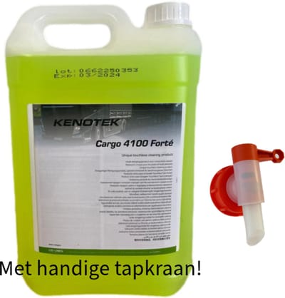 KENOTEK - CARGO 4100 FORTÉ - Unique Touchless Cleaning - 5L - Met tapkraan