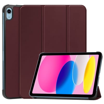 imoshion Tablet Hoes - Geschikt voor Apple iPad 11 2025 A16 / iPad 10e generatie (2022) 10.9 inch - Trifold Bookcase - Rood