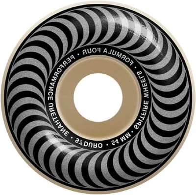 Skatewielen Classic - Wielen Set - Skateboarden - F4 Side Cutout - 54 mm - Natuurlijk