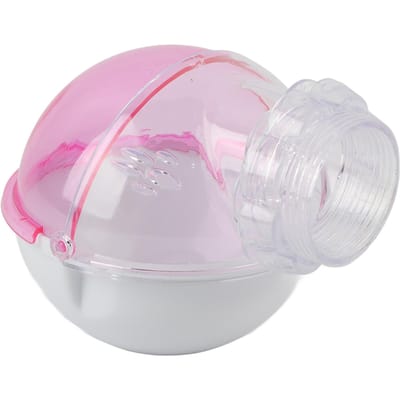 Acryl Kleine Huisdier Dierenkooi Externe Badkamer Toilet Huis voor Hamster Cavia BadenRoze roze