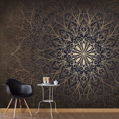 294cm X 210cm - Zelfklevend fotobehang - Mandala, 8 maten, premium print