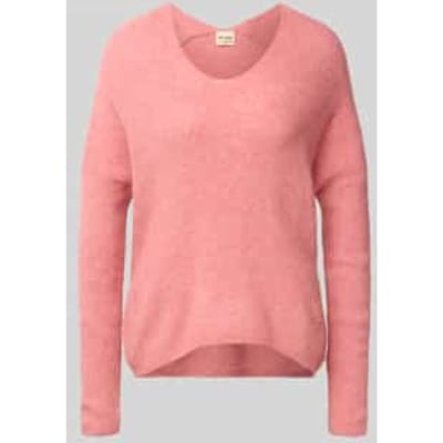 regular fit trui van wol-alpaca-mix model 'Thora'