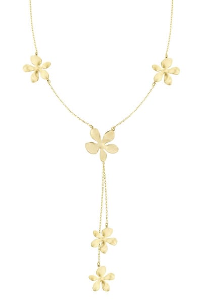 Lange ketting bloemenfeest