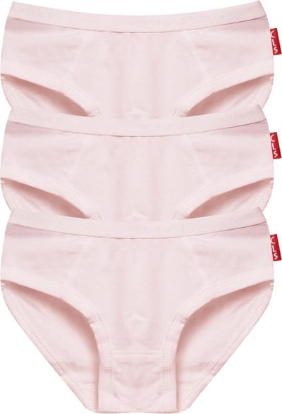 Claesen's® - Meisjes Slip 3-pack RozeCL 730-Pink-2