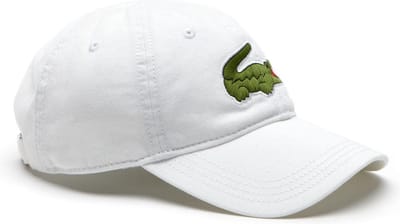 Lacoste pet - Big Croc Gabardine - white