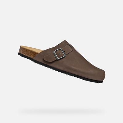 GEOX SANDAL GHITA HEREN Sandalen - DONKERE HUIDSKLEUR - Maat 41