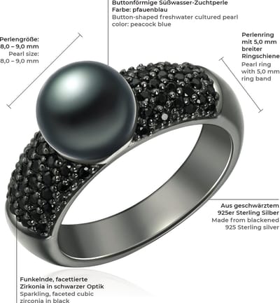 Valero Pearls Ring