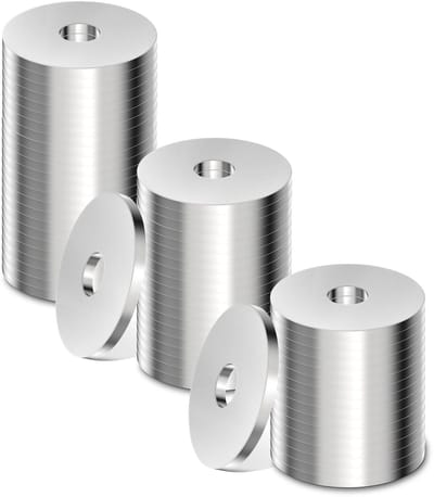 Dailygoods - DKBT 50 stuks M4 sluitringen M4 x 25 mm roestvrij staal 304 A2 carrosserieschijven sluitringen roestvrije U-ringen platte sluitringen voor schroeven, moeren, schroefdraadstang, bouten