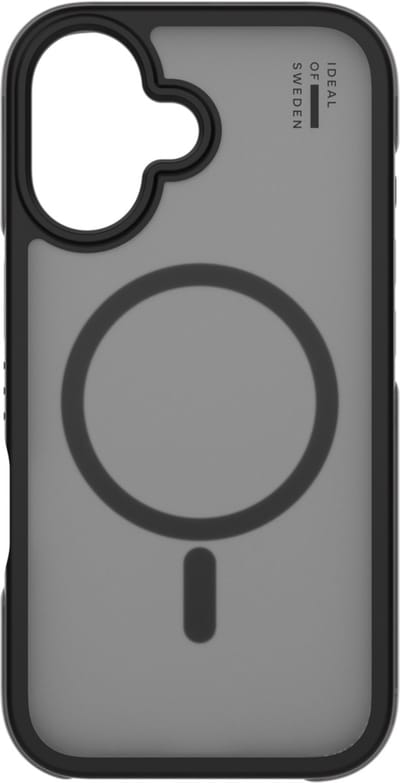 iDeal of Sweden Ideal Bumper Case met magnetische ring geschikt voor iPhone 16 Plus Black