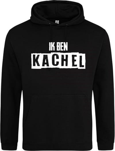 IK BEN KACHEL Hoodie | Warme trui | Winter | Kou | Hoodie | Wintertrui | Grappige tekst | Maat M