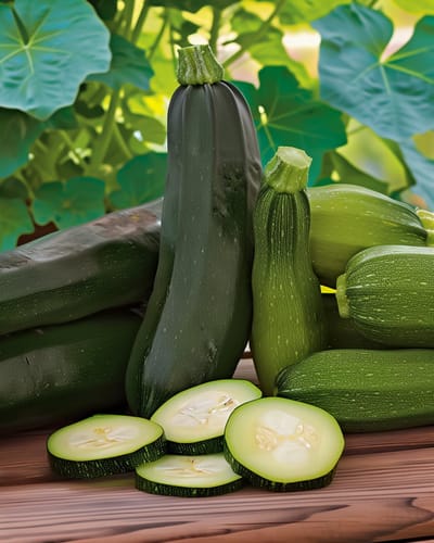 Courgette Zaden Patio Star F1 Cucurbita Pepo Eenjarig
