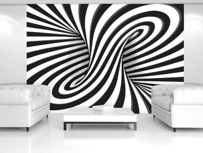 Abstract Swirl Photo Wallcovering