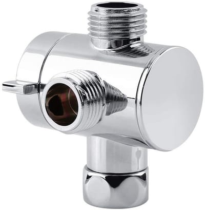 Dailygoods - Inverter Multifunctional 3 Way Shower Faucet - Douchekop Adapter - Compact en Duurzaam - G1/2 inch Aansluiting - Geschikt voor Badkamer e...