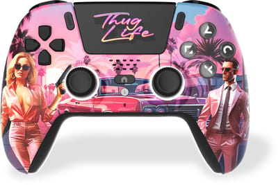 Freaks and Geeks Draadloze Controller - Hall Effect - Bewegingssensor - Vibratie - Thug Life - PS5