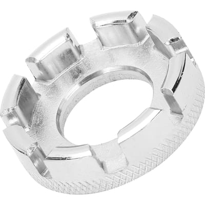 Fiets 8-weg Spaaksleutel Fiets Spaaknippel Sleutel Wielvelgen Richten Spaaksleutel Reparatiegereedschap Zilver zilver