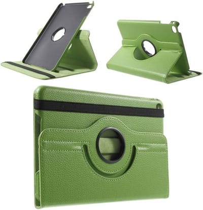 Ntech Hoes geschikt voor Apple iPad iPad Mini 2019 Draaibaar Hoesje 360 - Groen