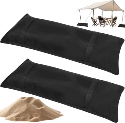 Merkloze Zandzakken voor Parasols en Trampolines - 15kg